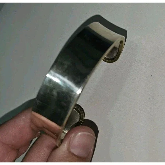 Vintage Silver Cuff Bracelet 925 Silver